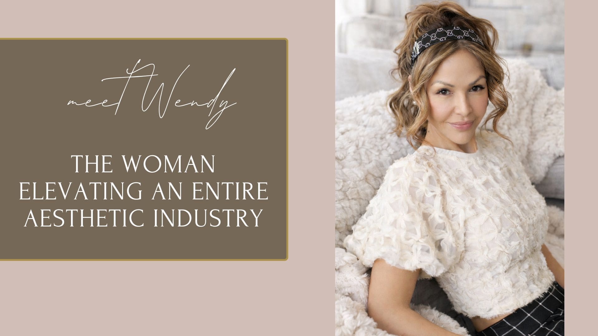 Portrait of Wendy Jacobson, founder of Élevé Collective, representing leadership