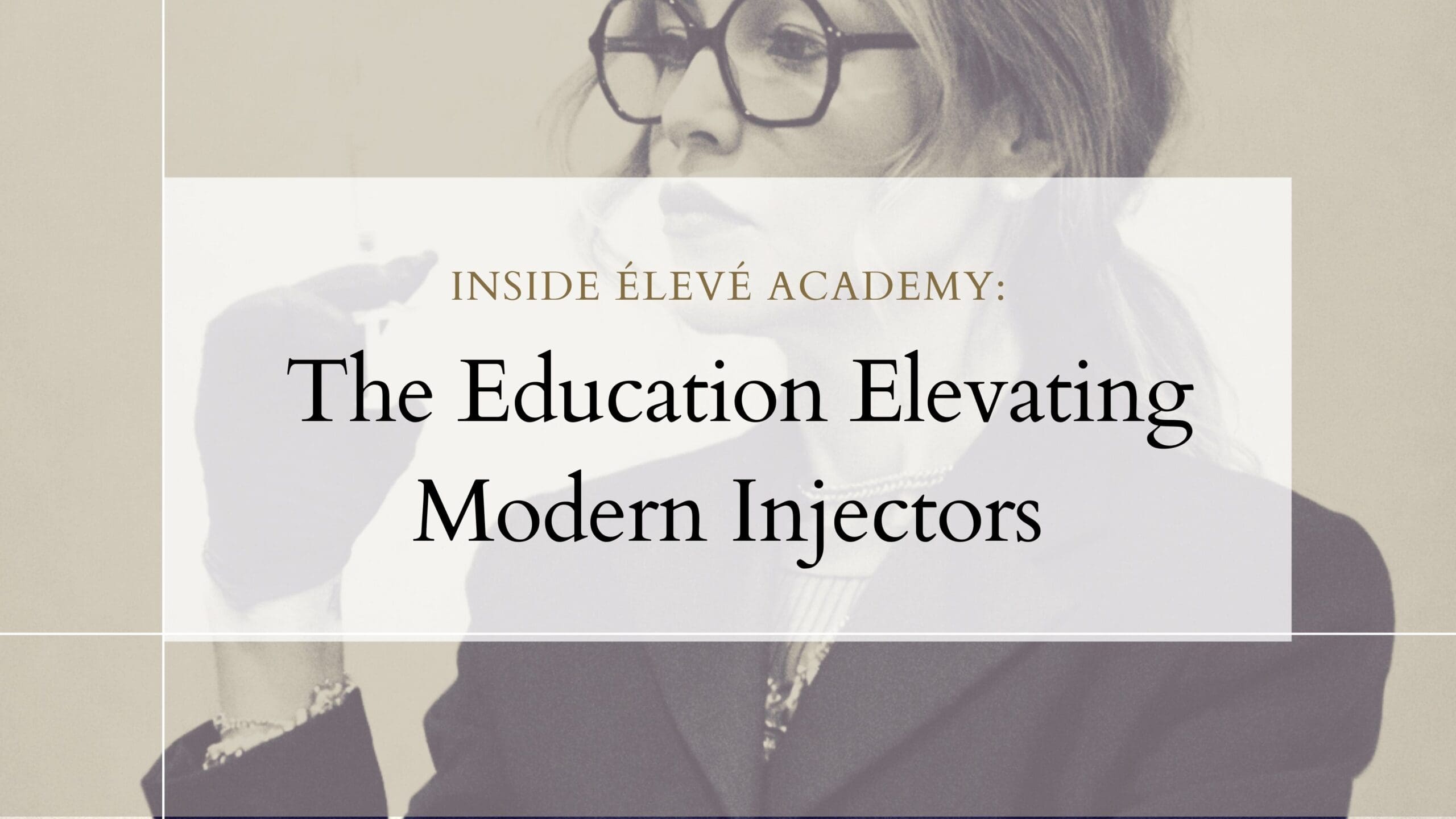 Injector in a confident editorial pose symbolizing professional identity and career elevation in aesthetics.